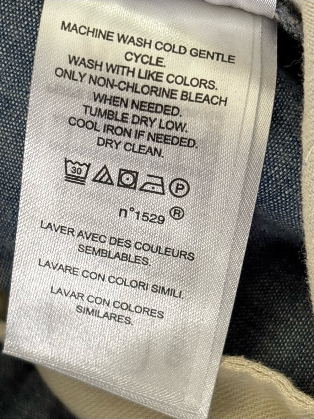Lauren Ralph Lauren Pleated Chambray Wide Leg Pants Size 16 NEW Classic L64 - Picture 14 of 15